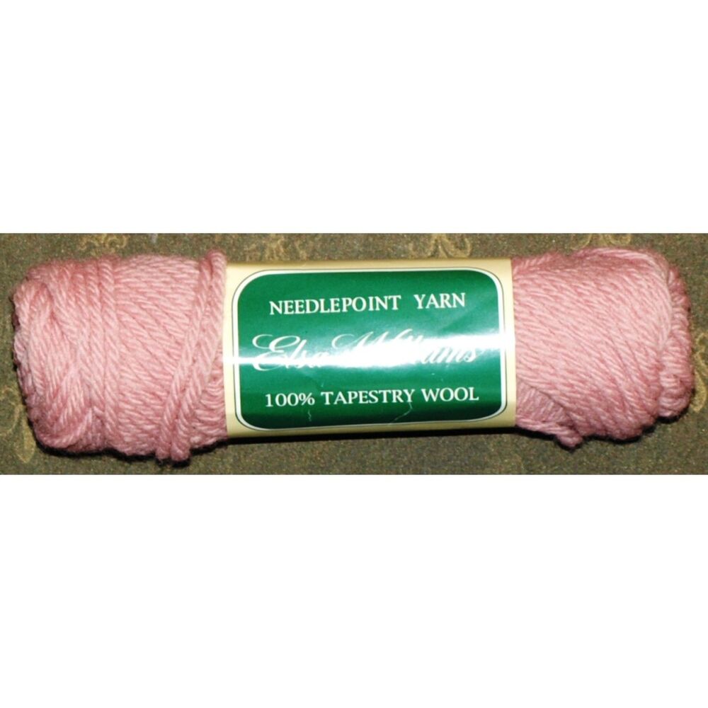 Elsa Williams Tapestry Yarn - 4yd Skein - #914 Dusty Pink